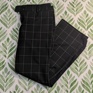 LOFT Window Pane Dress Pants